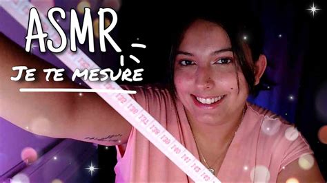 ASMR JE TE MESURE Visual Whispers Mouth Sounds YouTube