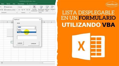 CÓMO CREAR UN FORMULARIO CON UN COMBOBOX O UNA LISTA DESPLEGABLE