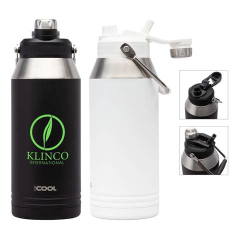 Icool Lakewood 40 Oz Double Wall Stainless Steel Bottle Corporate