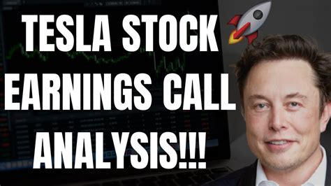 TESLA STOCK EARNINGS CALL ANALYSIS WHY DID TESLA CRASH YouTube