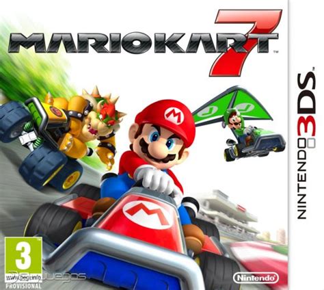 Carátula Oficial De Mario Kart 7 3ds 3djuegos