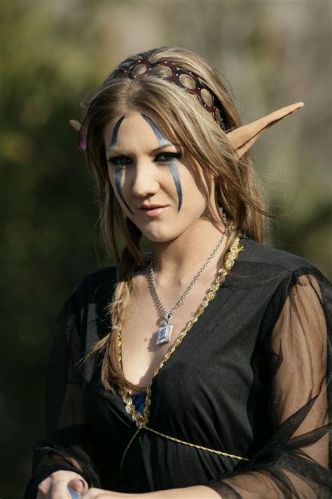 Elves Necklace Dark Blonde Glance Makeup Cosplay Hd Phone Wallpaper Rare Gallery