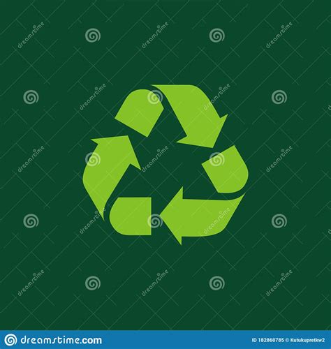 Recycle Icon Vector Logo Template Illustration Design Vector Eps 10