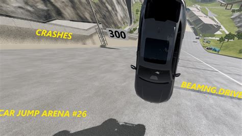 Car Jump Arena 26 Beamng Drive Youtube