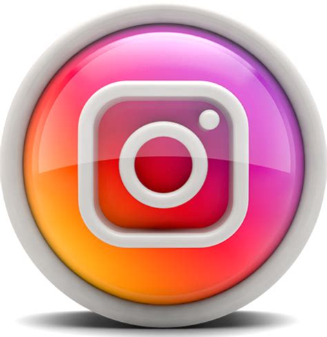 Icono Instagram Ig Logo En 3d Social Logos