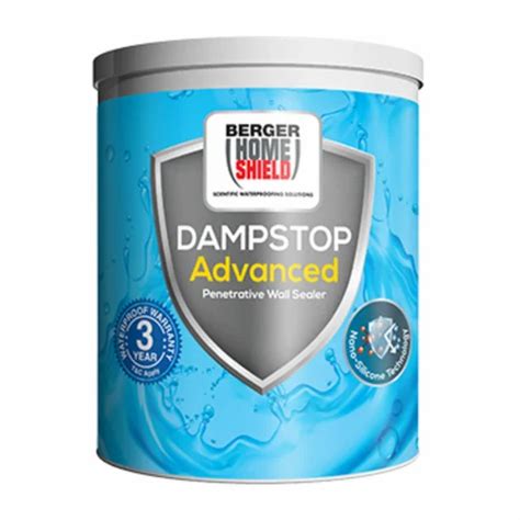 Berger 1 Litre Dampstop Advanced Synthetic Waterproofing Paint At Rs