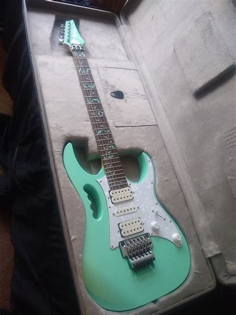 Ibanez Jem 70v Seafoam Green Exotic Guitars Reverb