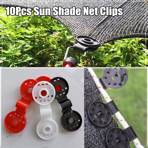 Pcs Sun Shade Net Clips Shade Cloth Plastic Clips Greenhouse Film