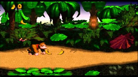 Snes Donkey Kong Country Playthrough Jungle Hijinx Youtube