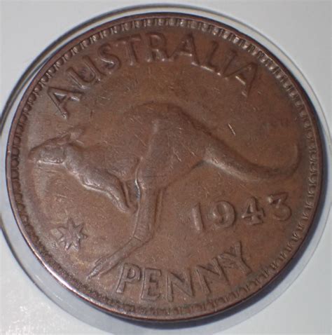 Australia 1943 Penny Aaa Coin Co