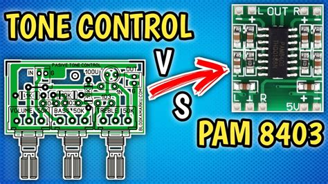 CARA PASANG TONE CONTROL KE POWER AMPLIFIER PAM 8403 YouTube