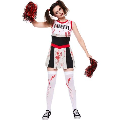 Zombie Cheerleader - Adult Costume | Party Delights