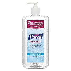 Amazon Purell Advanced Hand Sanitizer Refreshing Gel Clean Scent