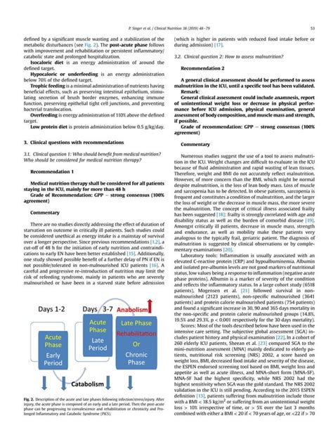 Espen Guideline On Clinical Nutrition In The Intensive Care Unit Pdf