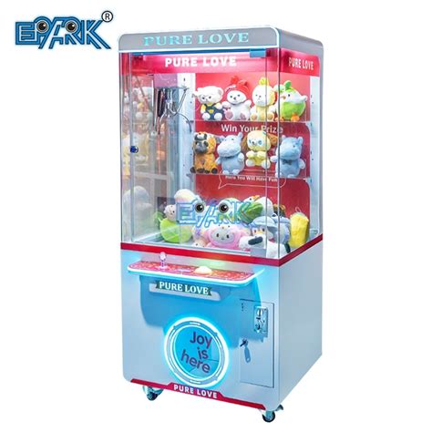 Pink Love Gift Machine Coin Operated Arcade Indoor Claw Crane Toy