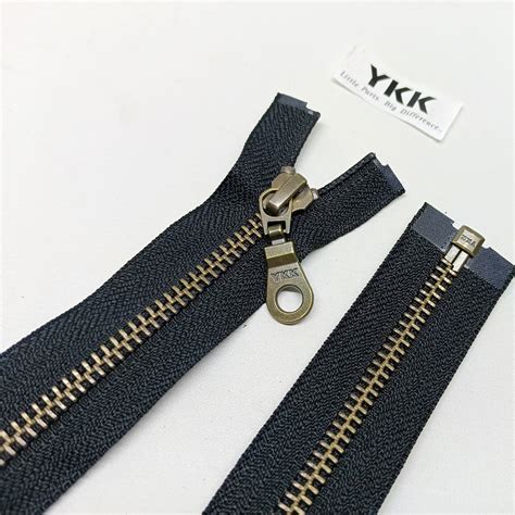 Jual Resleting Zipper Ritsleting Ykk Cm Inch Type Gigi Besi