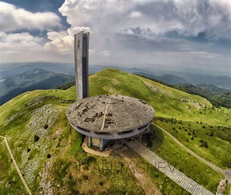 Buzludzha Historical Monument - Drone Photography