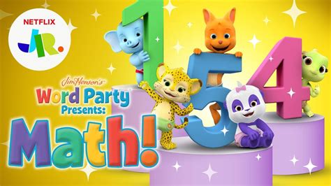 Word Party Presents Math Sneak Peek Netflix Jr Youtube