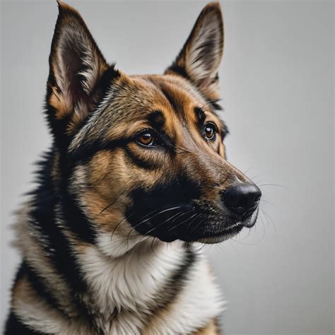 Premium Ai Image German Shepherd Portrait