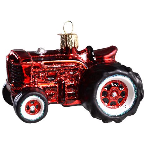 Old World Christmas Old Farm Tractor No Box Nb3243 By Old World Christmas Newer