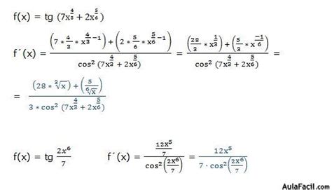 🥇 【 Derivadas Trigonométricas Derivada De La Tangente Derivadas