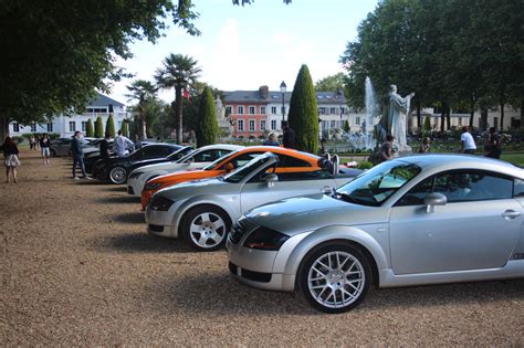 Lisieux un rassemblement d Audi TT au jardin de l évêché