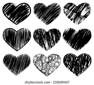 Black Heart Silhouette Images, Stock Photos & Vectors | Shutterstock