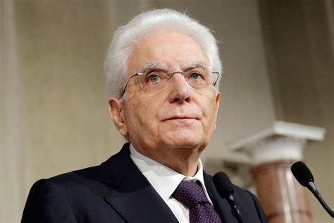 Chi Sergio Mattarella Presidente Della Repubblica Italiana