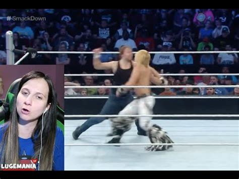 Wwe Smackdown Dean Ambrose Vs Tyler Breeze Youtube