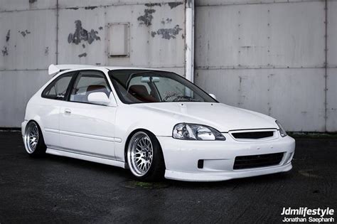 Honda Civic Ek Hatch Slammed Stance Custom Hondas Pinterest Honda Civic Honda And