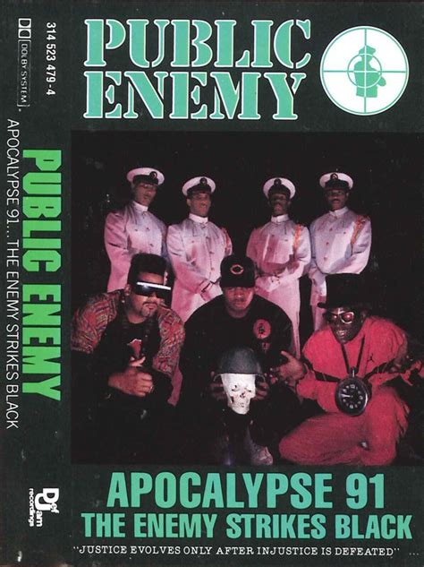 Public Enemy – Apocalypse 91... The Enemy Strikes Black (Cassette ...