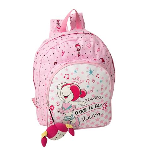 Mochila G Bolso Bailarina Lona Algodão