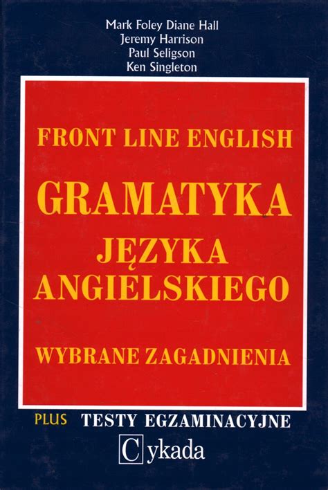 Gramatyka J Zyka Angielskiego Front Line English