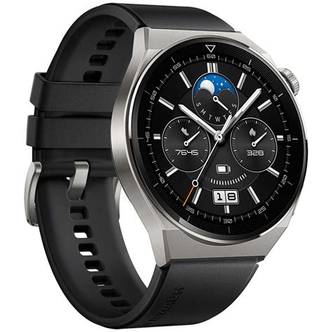 Comprar Huawei Watch GT 3 Pro Titanium Correa TPU Negro Powerplanet