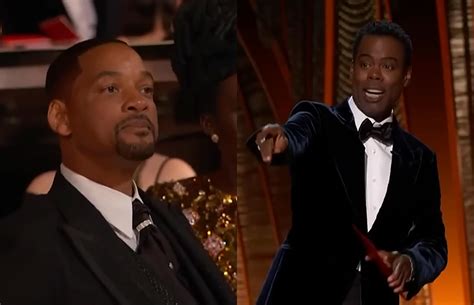 Watch Will Smith Walks Onto Oscar Awards Stage And Slaps Host Chris