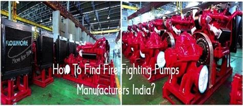 Fire Fighting Pumps Manufacturers in India