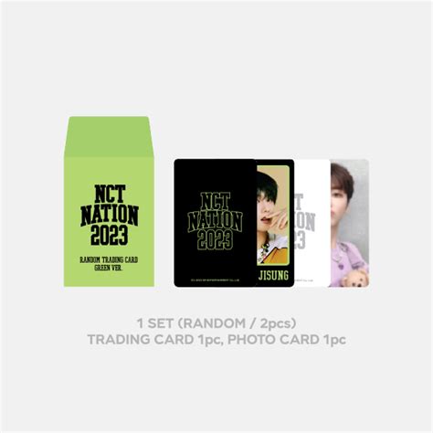 Ktown4u NCT RANDOM TRADING CARD SET GREEN VER NN23 2023