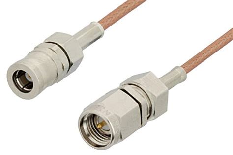 Sma Male To Smb Plug Cable Inch Length Using Rg Coax