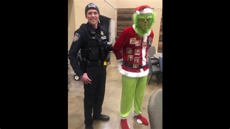 Christmas Is Protected Madison Police Arrest The Grinch