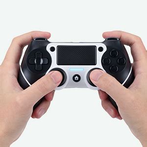 VooFun Mando Compatible para PS4 Inalámbrico Mando Compatible con PS4