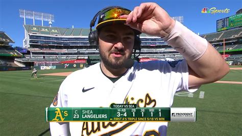 Athletics Shea Langeliers Reflects On Crazy Awesome First Week In