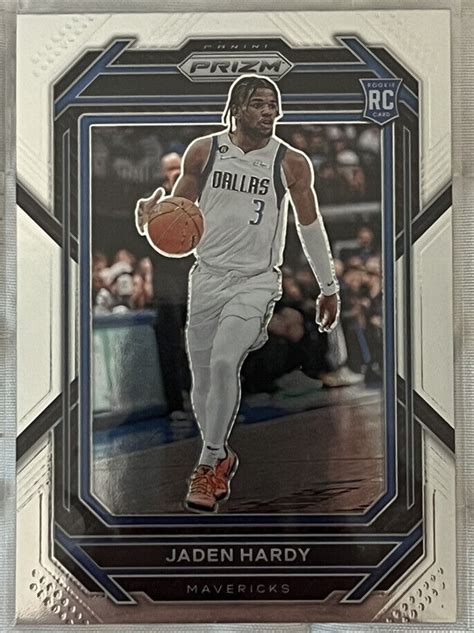 2022 23 Panini Prizm Jaden Hardy Rookie Base RC 226 Dallas Mavericks