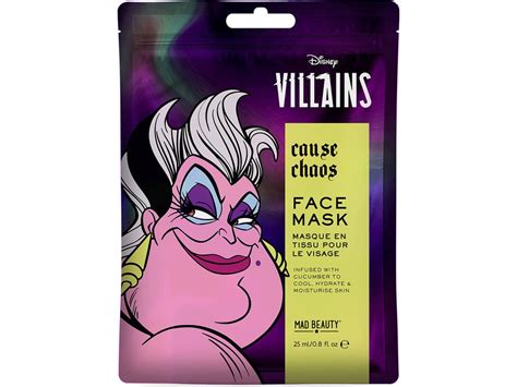 Máscara De Rosto Mad Beauty Disney Pop Villains Ursula 25 Ml Wortenpt