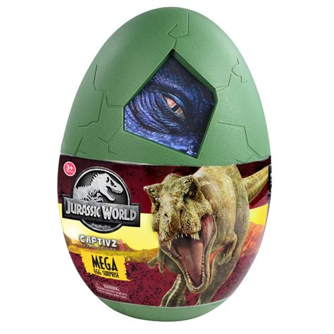 Buy Jurassic World Captivz Mega Egg Clash Edition Three Mystery Pop N