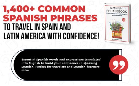 Spanish Phrase Book 1000 Common Spanish Phrases To Travel In Spain