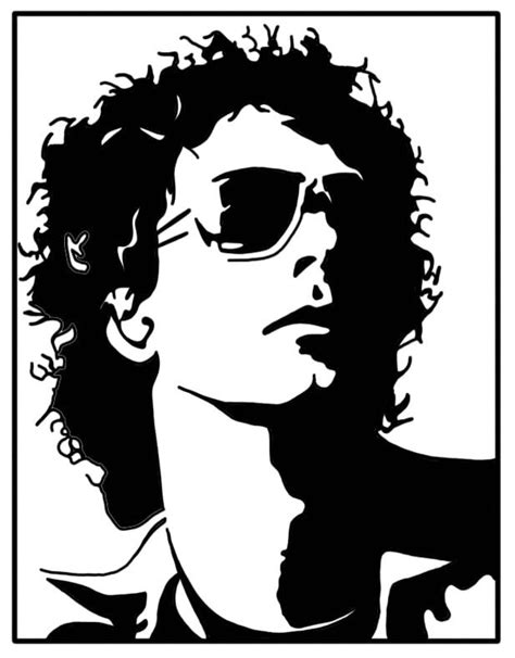 Pin de Candy Balam en Gustavo cerati Retrato de silueta Diseño arte