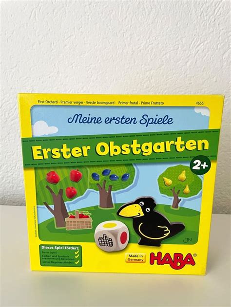 Haba Meine Ersten Spiele Erster Obstgarten Ab Jahren Kaufen Auf