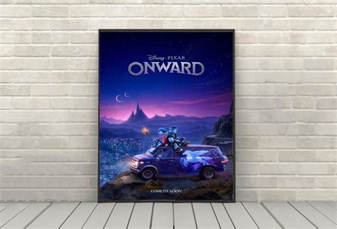 Onward Movie Poster Vintage Disney Movie Poster Classic Walt - Etsy