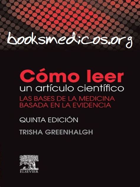 Como Leer Un Articulo Cientifico Pdf Pdf Evidencia Basada En