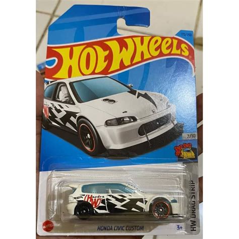 Hot Wheels Honda Civic Custom Rare Shopee Malaysia